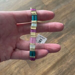 Talbots Gold and Multicolor Bracelet